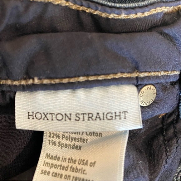 Paige Hoxton Straight high-rise jeans, size 26 - Picture 14 of 14
